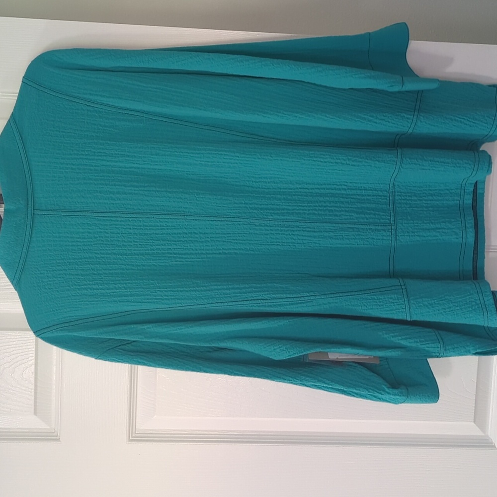 Ali Miles Tunic 3/4 Sleeves NWT XLarge Top - Picture 5 of 9
